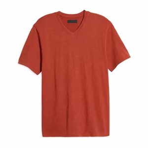 T-shirt décontracté pour homme, 100% coton, col rond, couleur unie, manches courtes, respirant, séchage rapide, coupe classique, personnalisable - Product Image 5