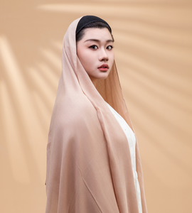 Corona <span class=keywords><strong>Taj</strong></span> para Hiyab, Accesorios para el Cabello Antideslizantes y Sin Estrés, para Todos los Tamaños de Cabeza, Pañuelo para la Cabeza Impreso en 3D, Gorro Interior - Product Image 2