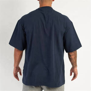 T-shirt pour homme 100% coton, écologique, OEM, manches courtes, col rond, coupe ample, tissu 230g, toutes les couleurs, confort optimal - Product Image 4