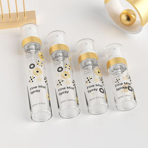 Botellas de Spray con Pulverizador Fino, Logotipo Personalizado, 60ml 80ml 100ml 120ml, Cilindro PET Blanco con Bomba Pulverizadora para Perfume y Humectante - Product Image 1
