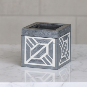 Quemador de Incienso con Incrustaciones de Hueso Royal Artisans – Difusor de Aromaterapia Hexagonal Hecho a Mano para Decoración de Hogar de Lujo - Product Image 3