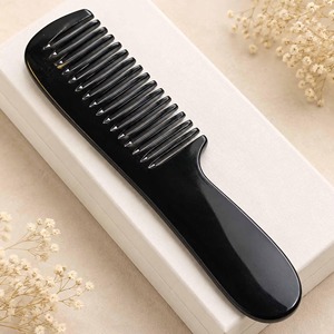 Peine de Cuerno de Búfalo Pulido Ecológico de Alta Calidad para Extensiones de Cabello, Forma Natural, Uso en Salón y Hogar, Decoración Natural - Product Image 4