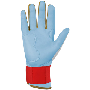 Gants de frappeur de baseball personnalisés pour hommes, en cuir, antidérapants, pour droitier, adultes, doux, confortables, gants de sport professionnels - Product Image 2