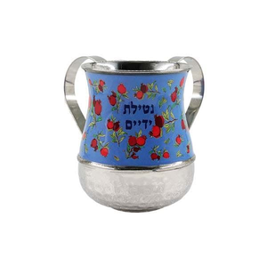 Taza Tradicional de Acero Inoxidable con Borde Ancho para la Ceremonia Sagrada de Lavado de Manos - Product Image 4
