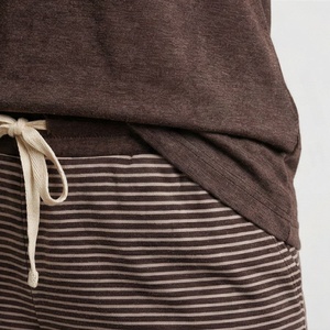 Conjunto de 2 Piezas de Alta Calidad para Mujer, Estilo Formal, Sólido, por Encima de la Rodilla, Camiseta de Manga Corta y Pantalones Cortos - Product Image 5