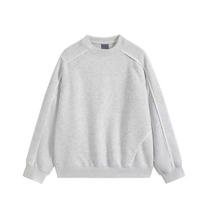 New Fashion Men's Winter Sweatshirts Casual Wear Solid Color <b>Pullover</b> <b>Jumper</b> High Quality Polyester/Cotton - Product Image 6