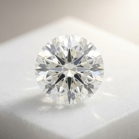 RAAMAA Diamante Cultivado en Laboratorio CVD, Corte Brillante Excelente, Blanco D VVS1, 1CT 2CT 3CT 4CT 5CT, Certificado IGI, para Joyería