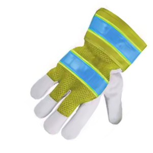 Gants de sécurité en cuir industriels, logo personnalisé, OEM, ODM, cuir de vachette de qualité supérieure, gants de travail robustes, fabricant d'usine - Product Image 4