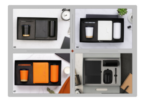 Luxury PU Leather Business Gift Set Customized Logo <b>Personalized</b> for Father's/Mother's Day Diary Metal Pen <b>Keychain</b> Tumbler - Product Image 5