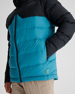 Chaqueta acolchada para hombre al por mayor, para invierno, personalizada, informal, para exteriores, a prueba de viento, con cierre de cremallera y bolsillos laterales, abrigo para hombre - Product Image 3