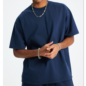 Camiseta Personalizada de 320 g/m², 100 % Algodón, con Logotipo Personalizado en la Parte Delantera, para Hombre, Talla Grande, de Alta Calidad y a la Moda - Product Image 5