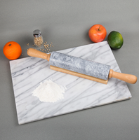 Rouleau à pâtisserie en marbre naturel, finition artisanale, très demandé, outils de cuisine et de pâtisserie, fournisseur, rouleau à pâte pour la préparation des pâtes