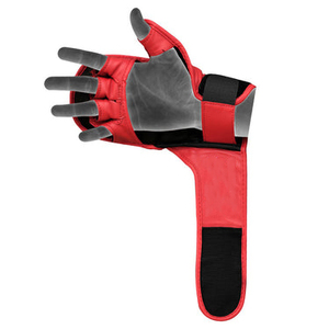 MMA Sparring Gloves Lightweight Adjustable Training Gloves Secure Wrist Closure Comfortable <b>Open</b> Palm Athletic Equipment - Product Image 2
