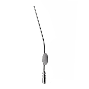 Cánula de succión manual de acero Frazier y tubo mastoideo de 7 pulgadas con punta angulada para instrumentos de cirugía neuro-otorrinolaringológica, certificado CE Clase II - Product Image 6