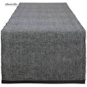 ผ้าคาดโต๊ะสไตล์โมเดิร์นสำหรับบ้าน,ที่คลุมโต๊ะทำจากผ้าฝ้ายถักลายทางสำหรับตกแต่งงานแต่งงานแฟนซี - Product Image 5