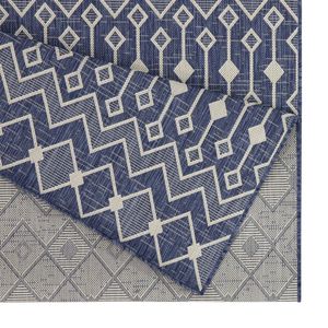Sunshine GC_HAR2019 Blu 7 piedi 10 pollici X 10 piedi 3 pollici Set di Tappeti per Interni/Esterni - Product Image 3
