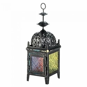 Tall Moroccan Lantern Wholesale Bulk MOQ Metal Floor <b>Candle</b> Holder for Indoor Outdoor Decor - Product Image 4