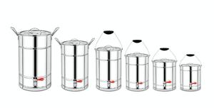 Premium Stainless Steel Tea Urn 10 Liter Capacity High Gloss <b>Mirror</b> Finish Heavy Duty Commercial Grade Heat Resistant Dispenser - Product Image 2