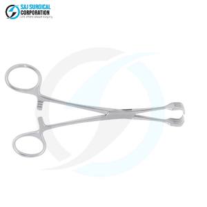 Pinzas Tenaculum Pratt Reutilizables de Acero Inoxidable, Instrumento Ginecológico para Uso Clínico y Quirúrgico - Product Image 6