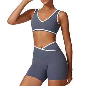 Soutien-gorge de sport pour femme, sans armatures, anti-chute, push-up, pour fitness, course à pied, yoga, gilet de beauté - Product Image 2