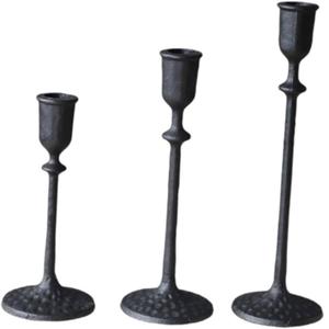 Ensemble de chandeliers en fer forgé élégant et très vendu, 3 pièces, design unique et luxueux, fait main, écologique, durable - Product Image 3