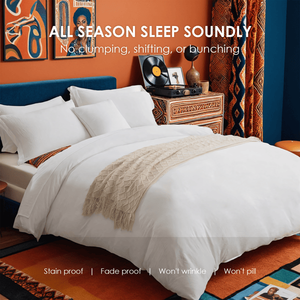 Parure de lit unie rose et blanc, grande taille, au design charmant, pour étudiants, pour créer un espace de couchage chaleureux - Product Image 6