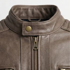 Veste de moto à manches longues à prix raisonnable, en vente, avec logo personnalisé, couleur unie sur mesure. - Product Image 4
