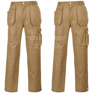 Pantalones de Trabajo Cargo Ajustados para Hombre, Personalizados al por Mayor, con 4 Vías de Elasticidad, Múltiples Bolsillos, Ropa de Trabajo de Seguridad - Product Image 1