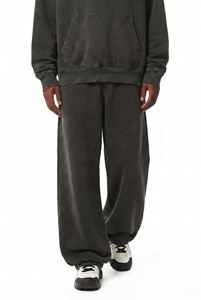 Pantalons de jogging personnalisés en gros, style streetwear, pour les marques de streetwear américaines, tailles S M L XL. - Product Image 4