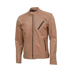 Chaqueta de cuero PU informal para hombre, de alta calidad, estilo moderno y a la moda. - Product Image 1