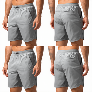Pantalones Cortos de Nailon Premium para Hombre con Diseño Glacier Edge y Construcción Atlética de Alto Rendimiento - Product Image 4