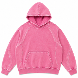 Sudadera con Capucha Y2K de Corte Holgado Personalizada, Fabricante de Ropa Urbana - Product Image 4