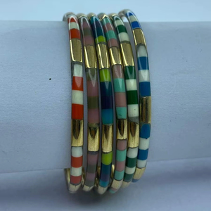 Nouveau design, bracelets en laiton et résine, bijoux faits à la main pour femmes, meilleure qualité et bracelets très vendus, bijoux pour femmes - Product Image 1