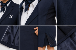 Fabricante de Uniformes Personalizados para Aerolíneas |   Proveedor de Uniformes para Tripulación de Aerolíneas |   Fábrica de Uniformes de Aerolínea OEM ODM |   Conjunto de Maternidad - Product Image 5