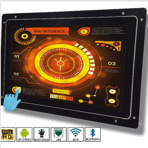 Panel de Control Industrial con Pantalla de Visualización, Interfaz de Operador HMI para Monitoreo de Energía y Control de Señales - Product Image 2