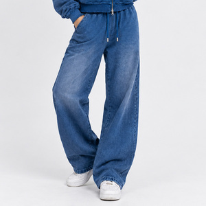 Pantalones Jogger Personalizados para Mujer, Estilo Vintage, Lavado, Deportivos, Casuales, Holgados, de Mezcla de Algodón, Tipo Cargo, a la Moda - Product Image 2