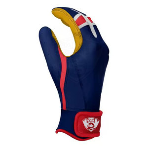 Guantes de bateo de puño corto ligeros hechos en fábrica, guantes de bateo de puño corto profesionales hechos en Pakistán - Product Image 4