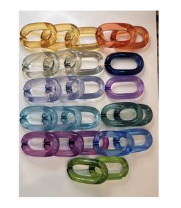 Chaîne décorative murale en résine époxy transparente de qualité supérieure pour la maison et le jardin – Maillons décoratifs en résine pour les meilleures ventes - Product Image 1