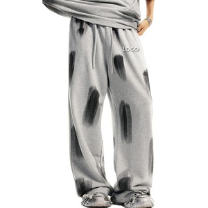 Fabricant de pantalons de survêtement décontractés personnalisés en coton et polyester, joggers doux en molleton, broderie, impression, marque privée, OEM, vente en gros, usine - Product Image 2