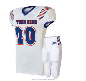 100% poliéster de alta calidad personalizar aparejos de sarga Juvenil Americano sublimación conjuntos de uniformes de fútbol americano ropa de fútbol americano - Product Image 4