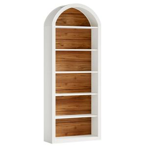 Libreria Alta in Legno, Arredamento Versatile per Soggiorno, Camera da Letto, Hotel e Supermercato con Eccellente Funzione di Stoccaggio - Product Image 2
