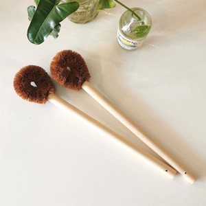 Brosse en fibres de coco naturelles pour nettoyer les toilettes et la salle de bain, produits ménagers durables - Product Image 4
