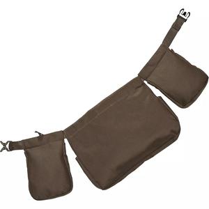 Sac banane rose en toile avec trois poches, unisexe, imperméable, accessoire d'extérieur, idéal pour l'été - Product Image 2