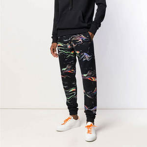 กางเกงวิ่งออกกำลังกายสำหรับผู้ชายแบรนด์ส่วนตัว |   กางเกงกีฬาผ้าฝ้ายเอวต่ำทรงสลิมฟิต - Product Image 5