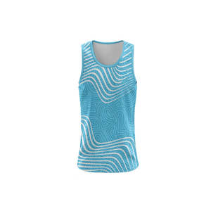 เสื้อกล้าม100% แนววินเทจสำหรับผู้ชายเสื้อกล้ามระบายอากาศแขนกุดสำหรับเล่นยิมผ้าฝ้ายถักซับลิเมชัน - Product Image 4