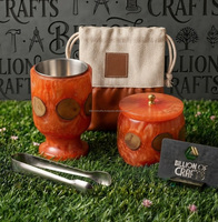 Élégant brûleur d'encens et boîte de rangement pour Bakhoor en résine faite à la main avec accents en bois, pinces et pochette cadeau
