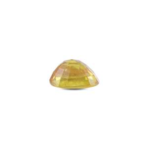 Premium 5.15 Carat Yellow Sapphire Oval Cut Loose Gemstone for Fine Jewelry - Product Image 3