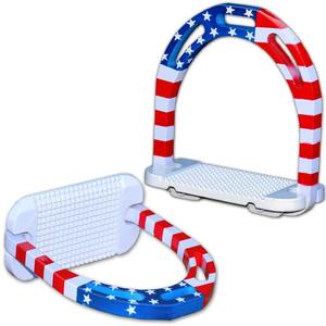 High Quality Polo Stirrups for Horse Riding Custom Made Stainless Steel Alloy Stirrups Thicker Design Equestrian Equipment - Product Image 1