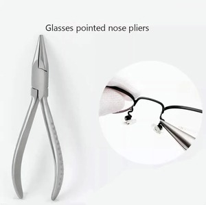 Pince à lunettes pour la réparation et le retrait des plaquettes de nez, outil de fixation des vis, ensemble d'instruments manuels de classe I - Product Image 5