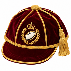 Casquette d'honneur de rugby personnalisée |   Casquette de sport de rugby brodée |   Casquette de championnat Team Honor |   Casquette de baseball athlétique réglable - Product Image 1